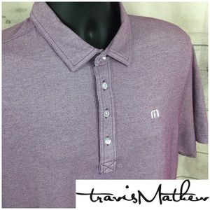 ⛳️TRAVIS MATHEW GOLF Polo Sz M PRISTINE CONDITION